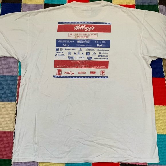 Vintage 1996 Washington DC Race Single Stitch Tee Running 90s American F… - Picture 7 of 16
